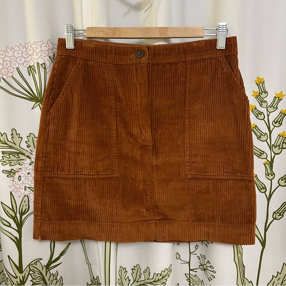 GAP Caramel Corduroy Skirt